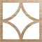 Ekena Millwork Statesman Wood Fretwork Pierced Ceiling Medallion, Red Oak, 40"OD x 25 5/8"ID x 1/4"T CMWP40X40X0250STRO - alternate 1